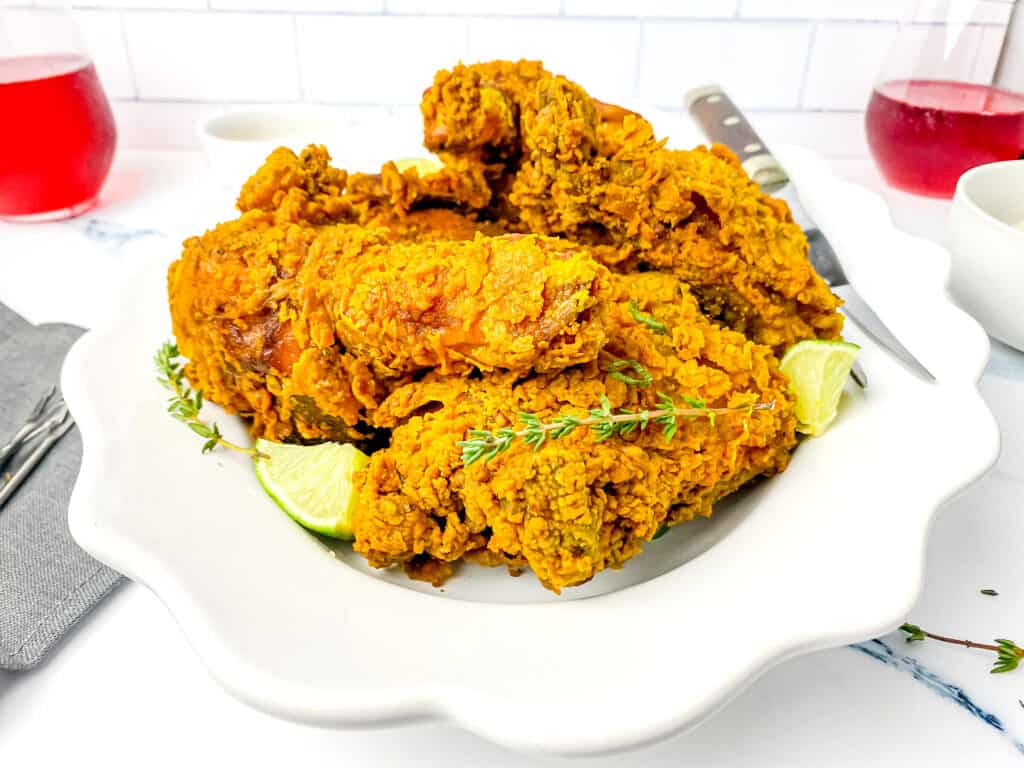 Coconut Curry Fried Chicken