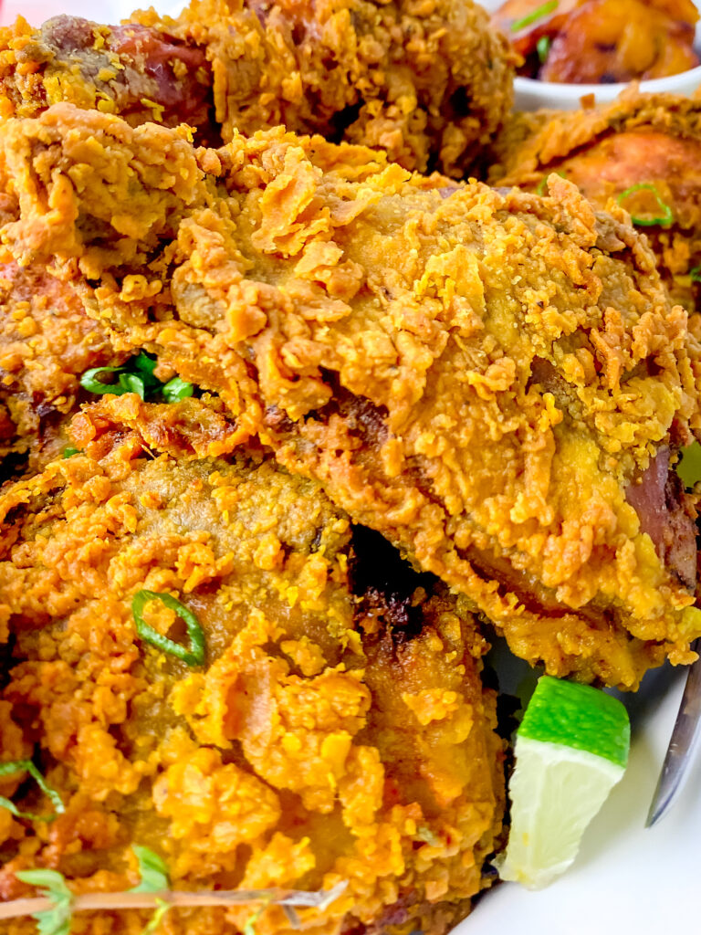 curry fried chicken