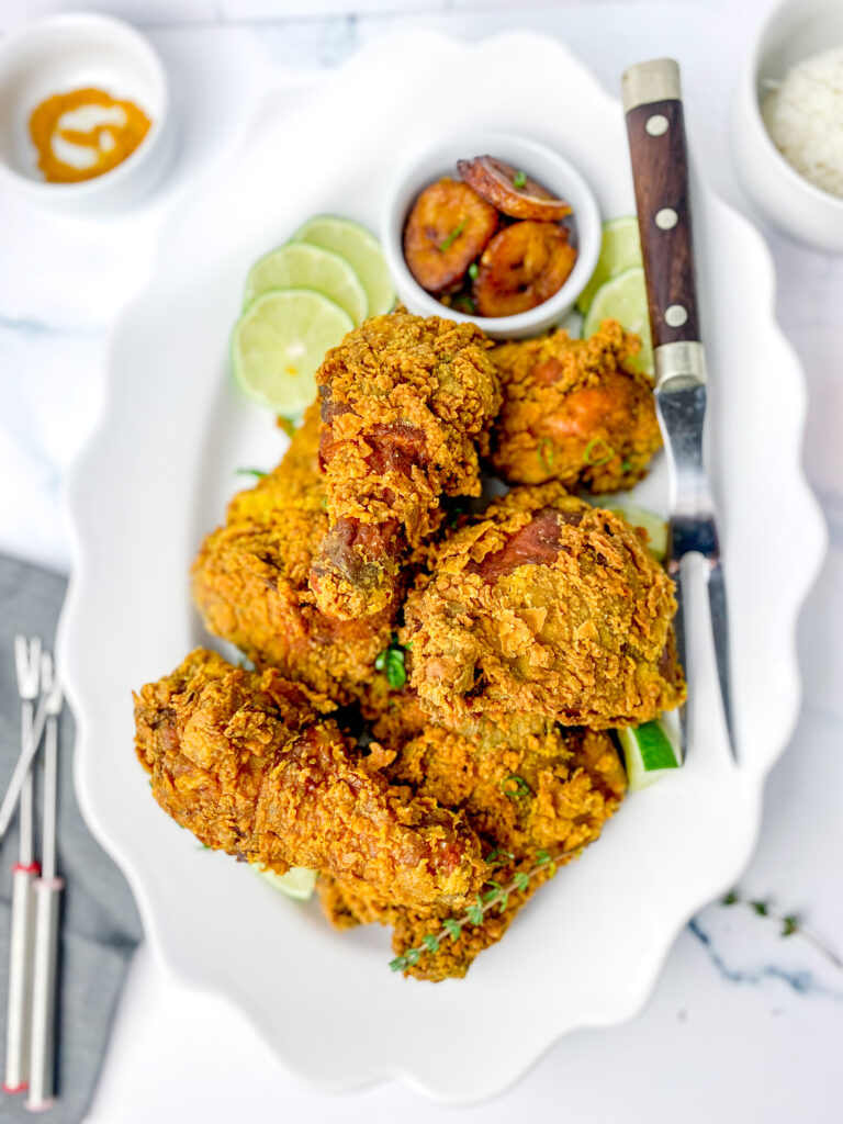 curry fried chicken