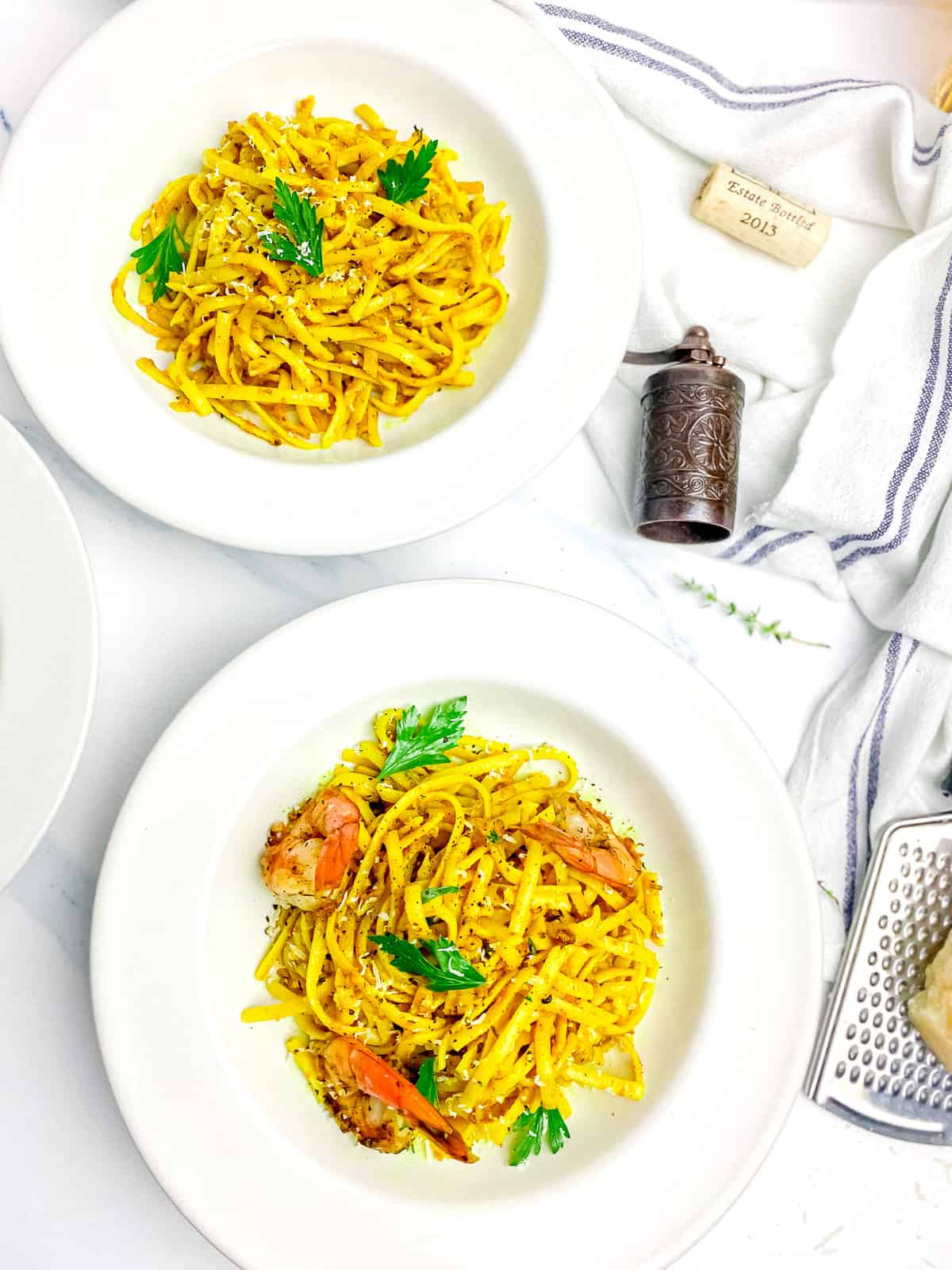 curry fettucine with jerk shrimp_6193