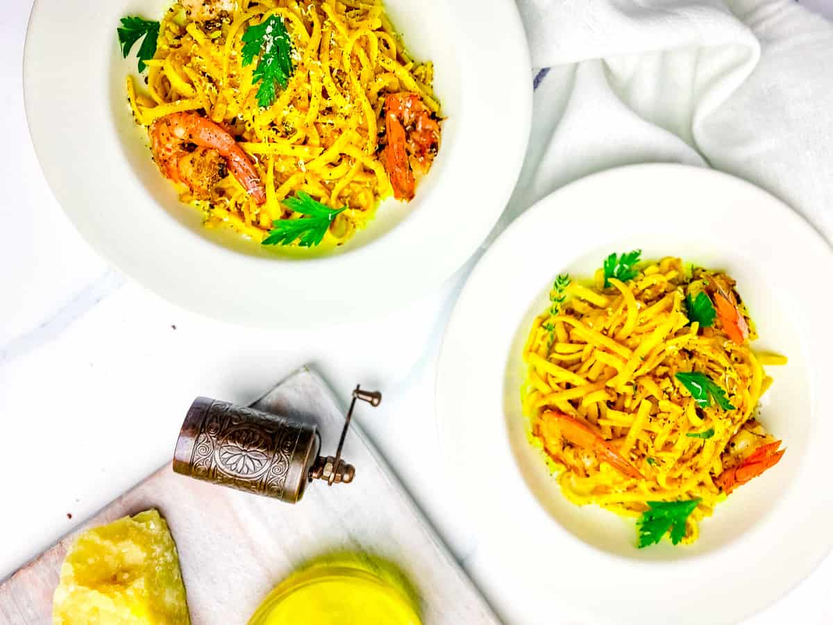 curry fettucine with jerk shrimp_6262