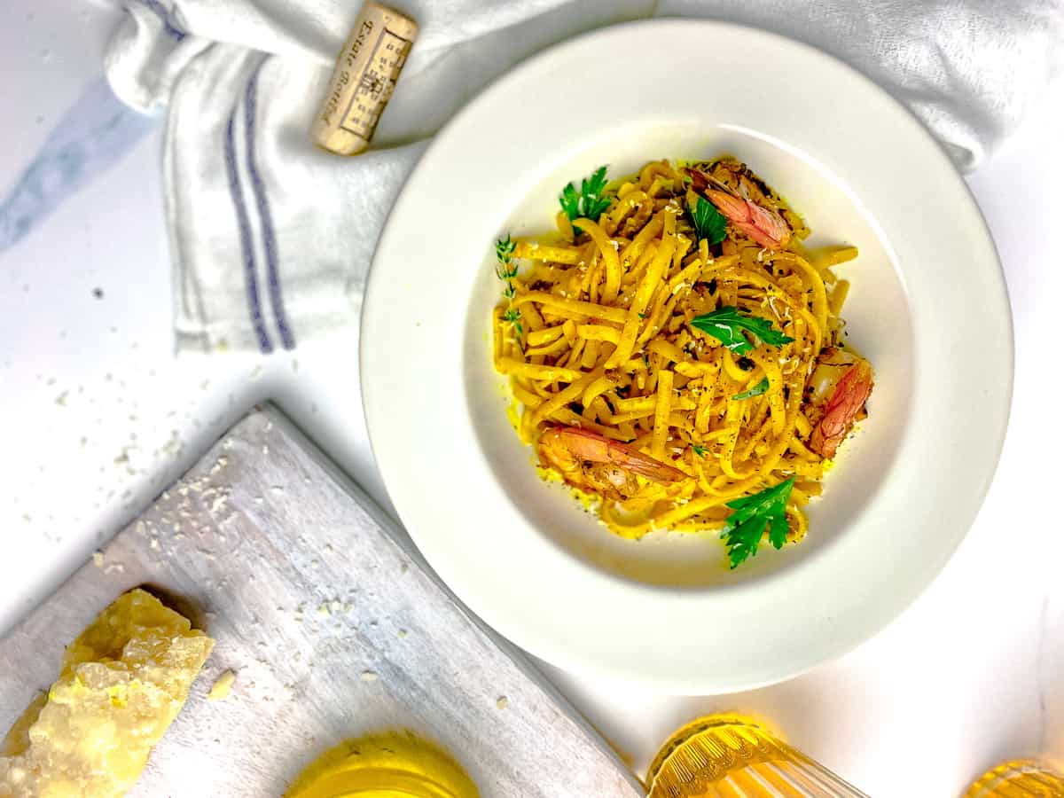 curry fettucine with jerk shrimp_6269