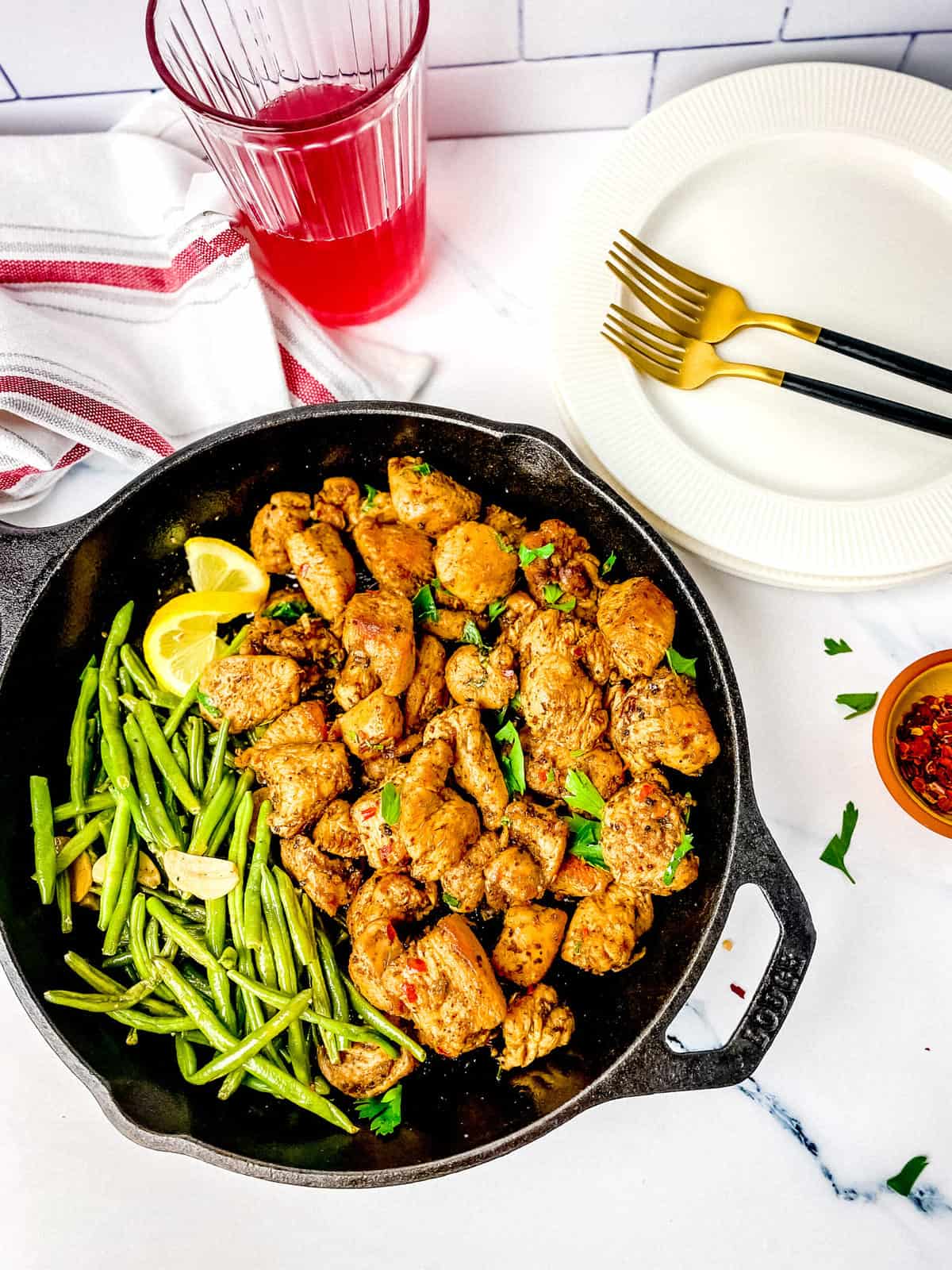 garlic butter chicken bites _5695