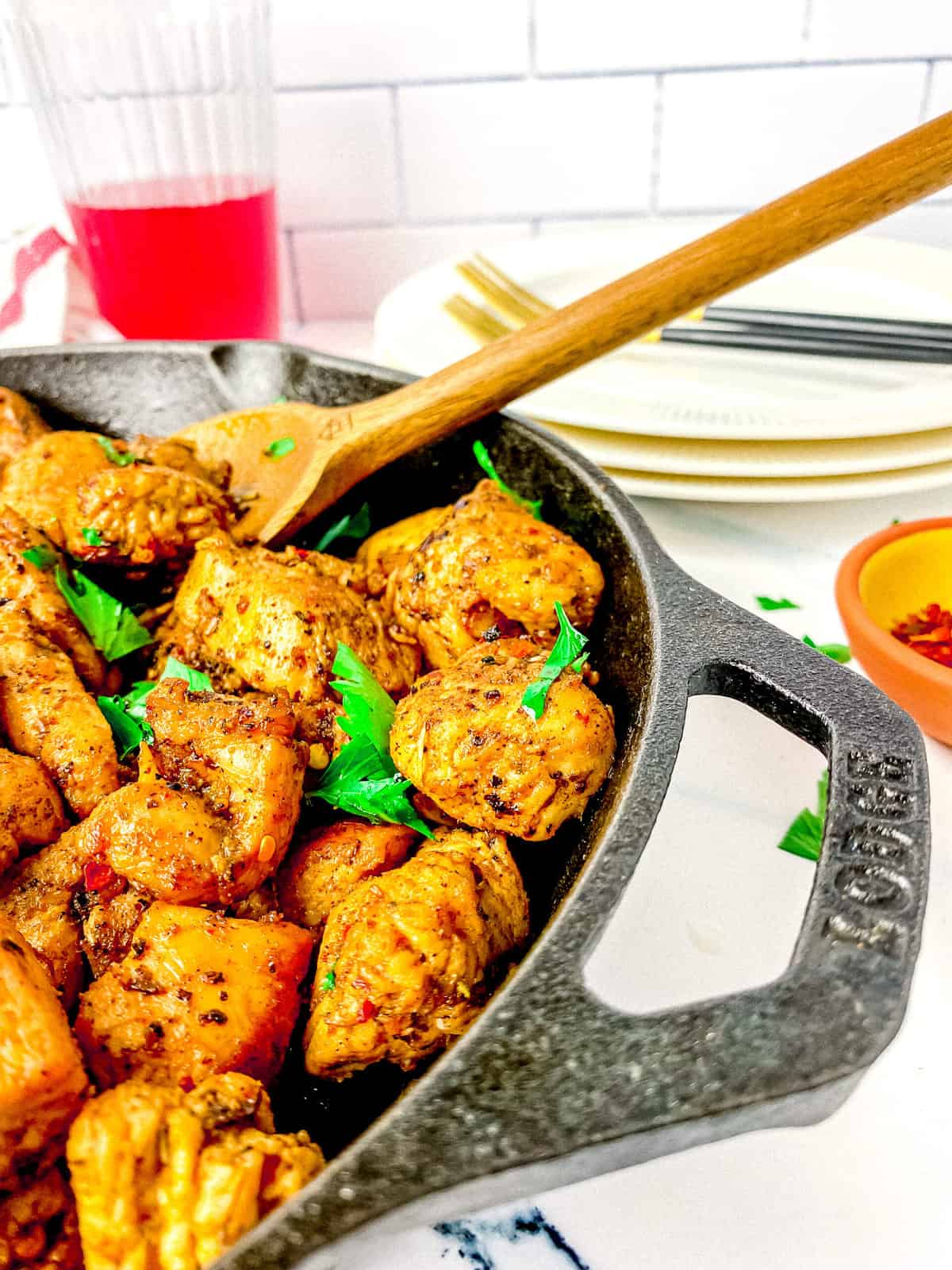 garlic butter chicken bites _5705