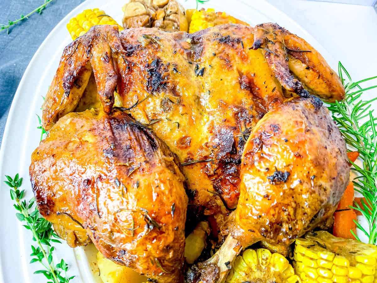 garlic herb roasted chicken (spatchcocked)_0483