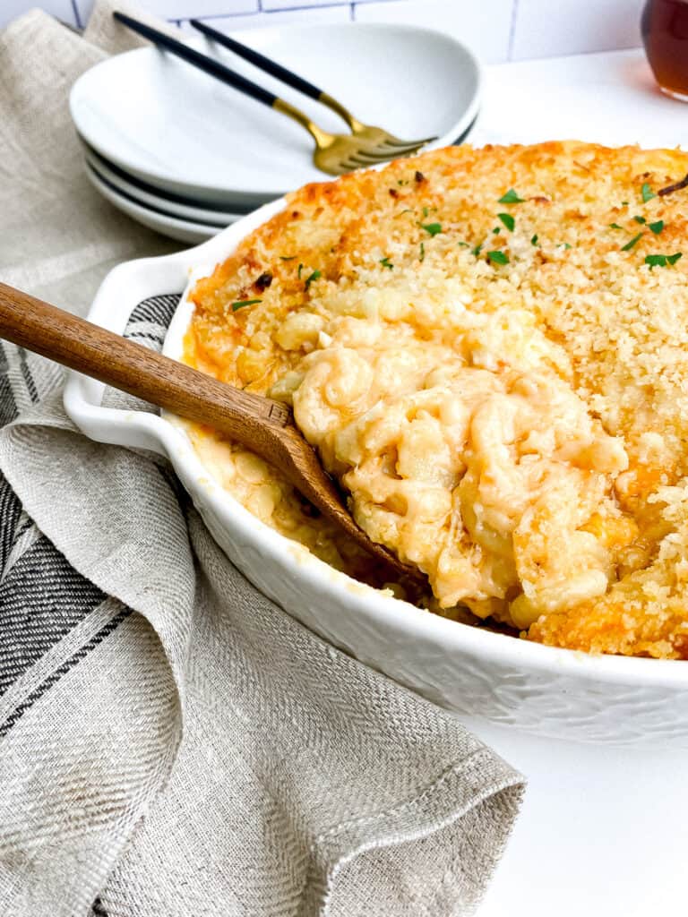 garlic parmesan mac and cheese_6603