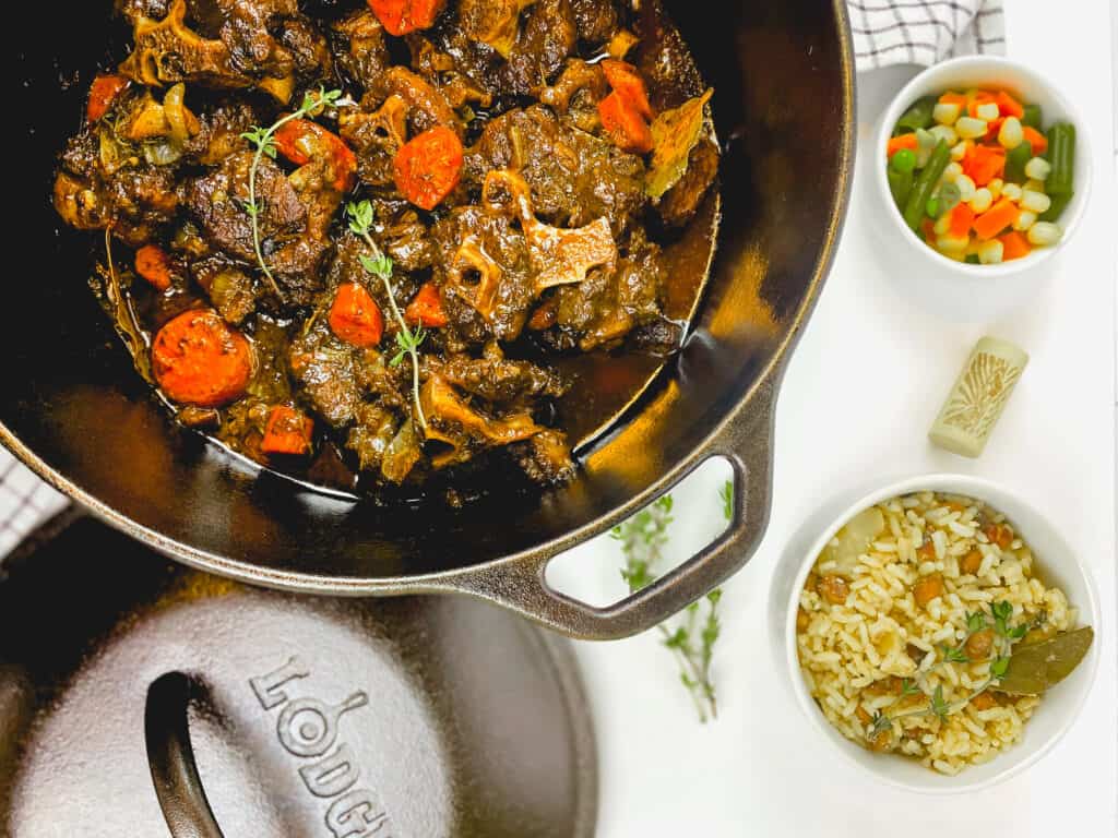 red wine braised oxtail_3793