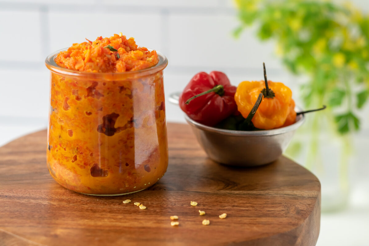 scotch bonnet pepper paste